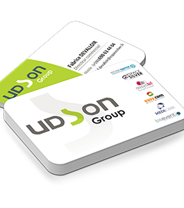 Cartes de visite PVC